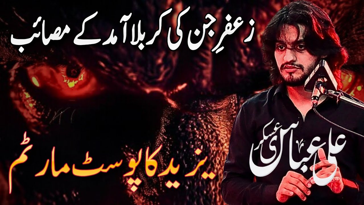 Ali Abbas Askari || 1st Majlis In Karachi Muharram 2025 - 1447 || 20 Muharram Ancholi Street Karachi