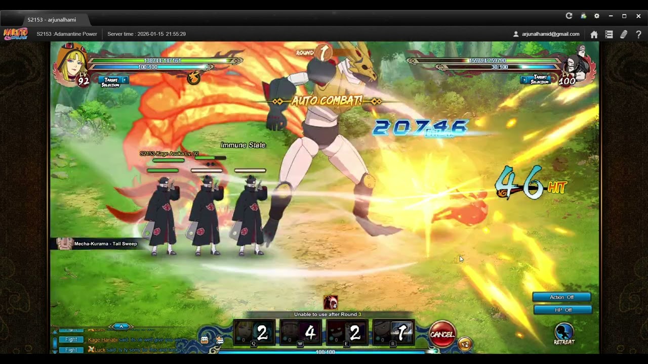 Naruto Online - The Will of Fire | Kage Asuka vs Ichi - San | (F2P) #NarutoOnline #Naruto