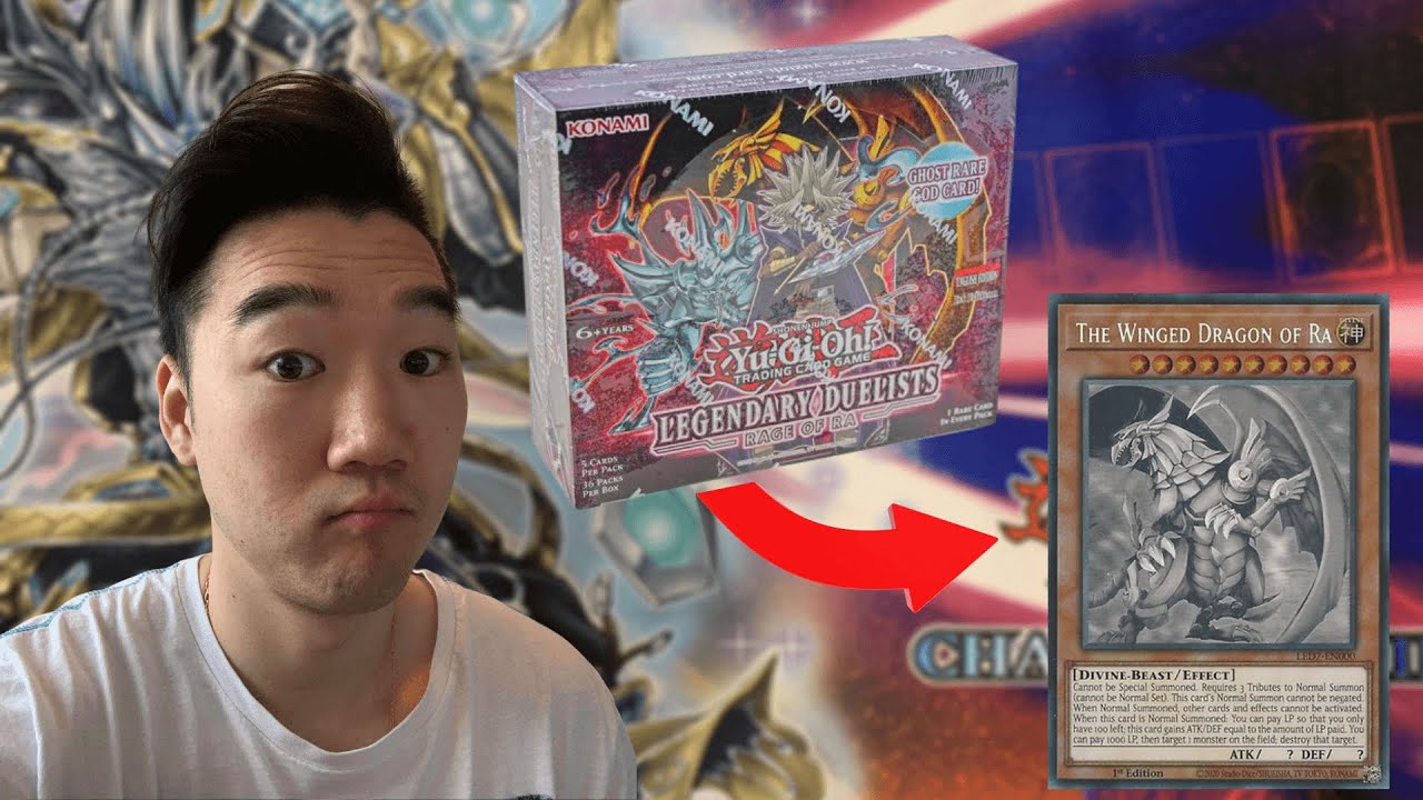 SEARCH FOR THE GHOST! Legendary Duelist Rage of Ra Booster Box OPENING!!!
