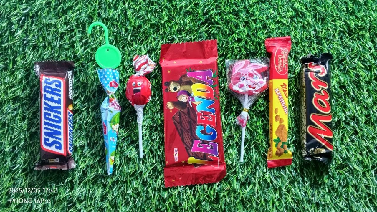 Sweets Candy ASMR Satisfying Video | ASMR Lollipops, Candy and Chocolate, Gummy Candy Cutting Video