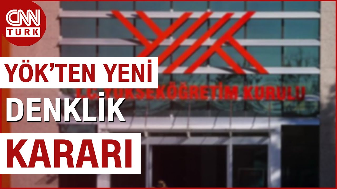 Y&Ouml;K'ten Yurt Dışı Eğitim D&uuml;zenlemesi! İlk 400 &Uuml;niversiteden Mezun Olana Doğrudan Denklik... #Haber