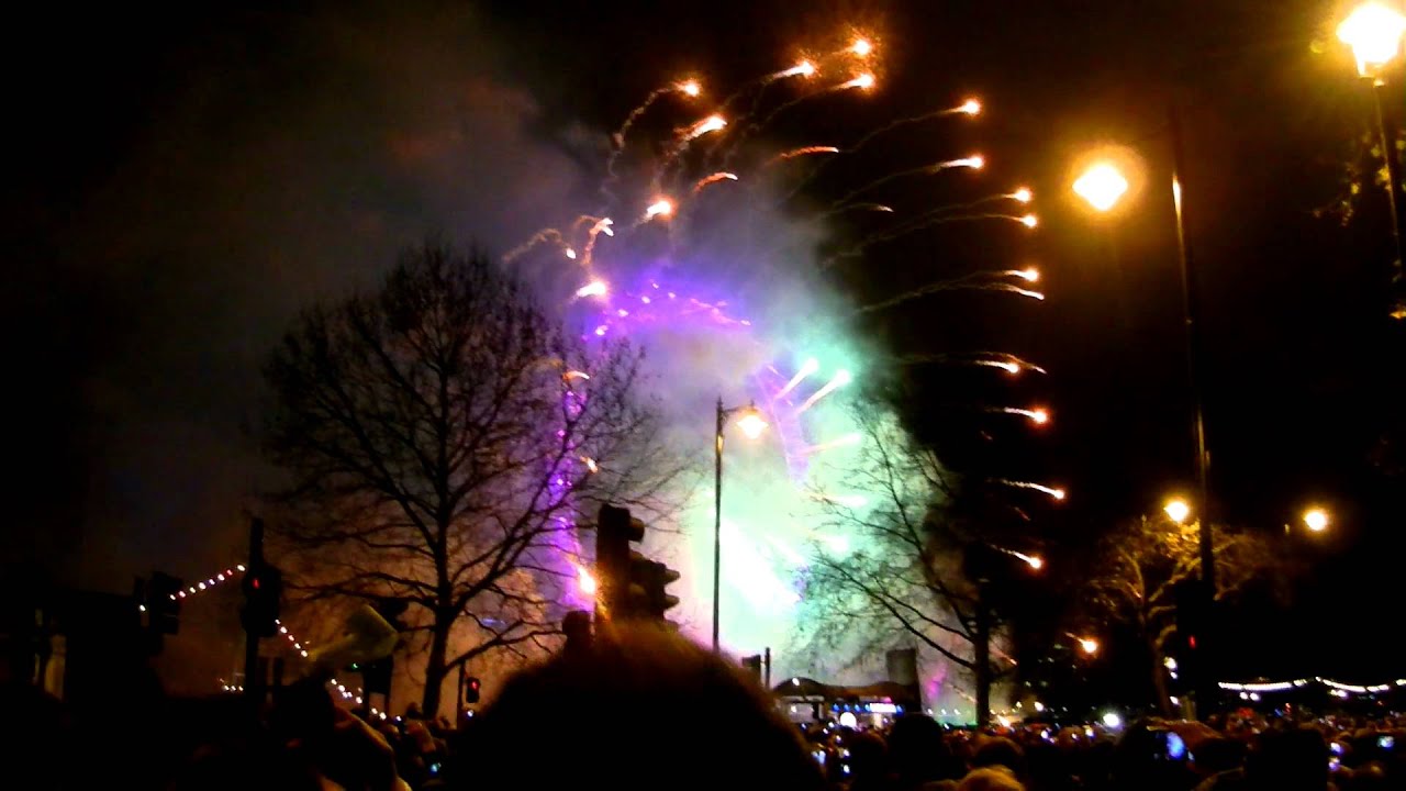 London fireworks 2012