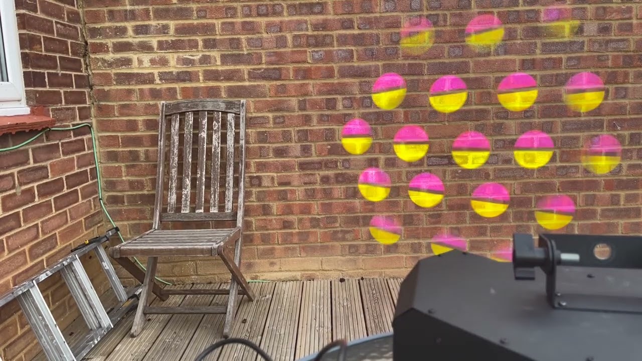 Using the ADJ Wolfmix and the Equinox Helix 100w gobo flower