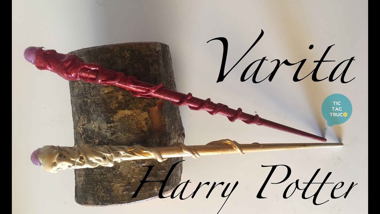 Crea tu propia Varita mágica de Harry Potter