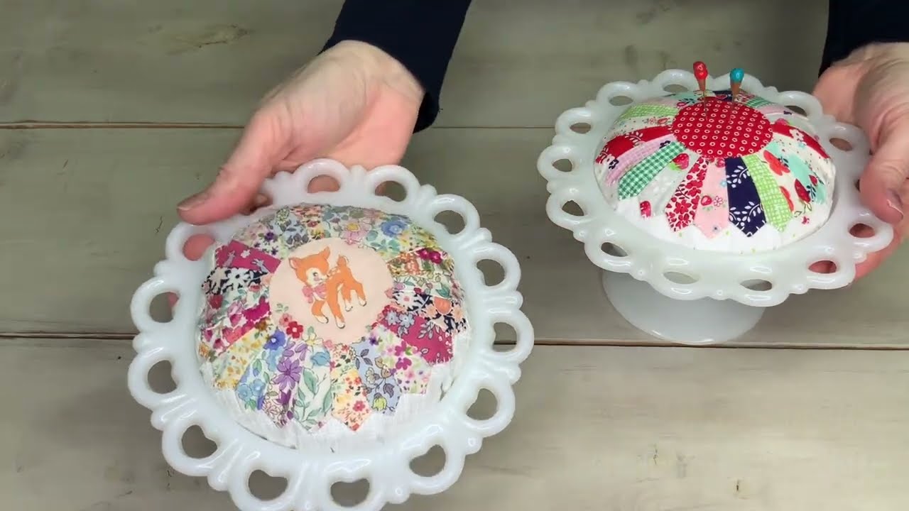 Mini Dresden Pincushion
