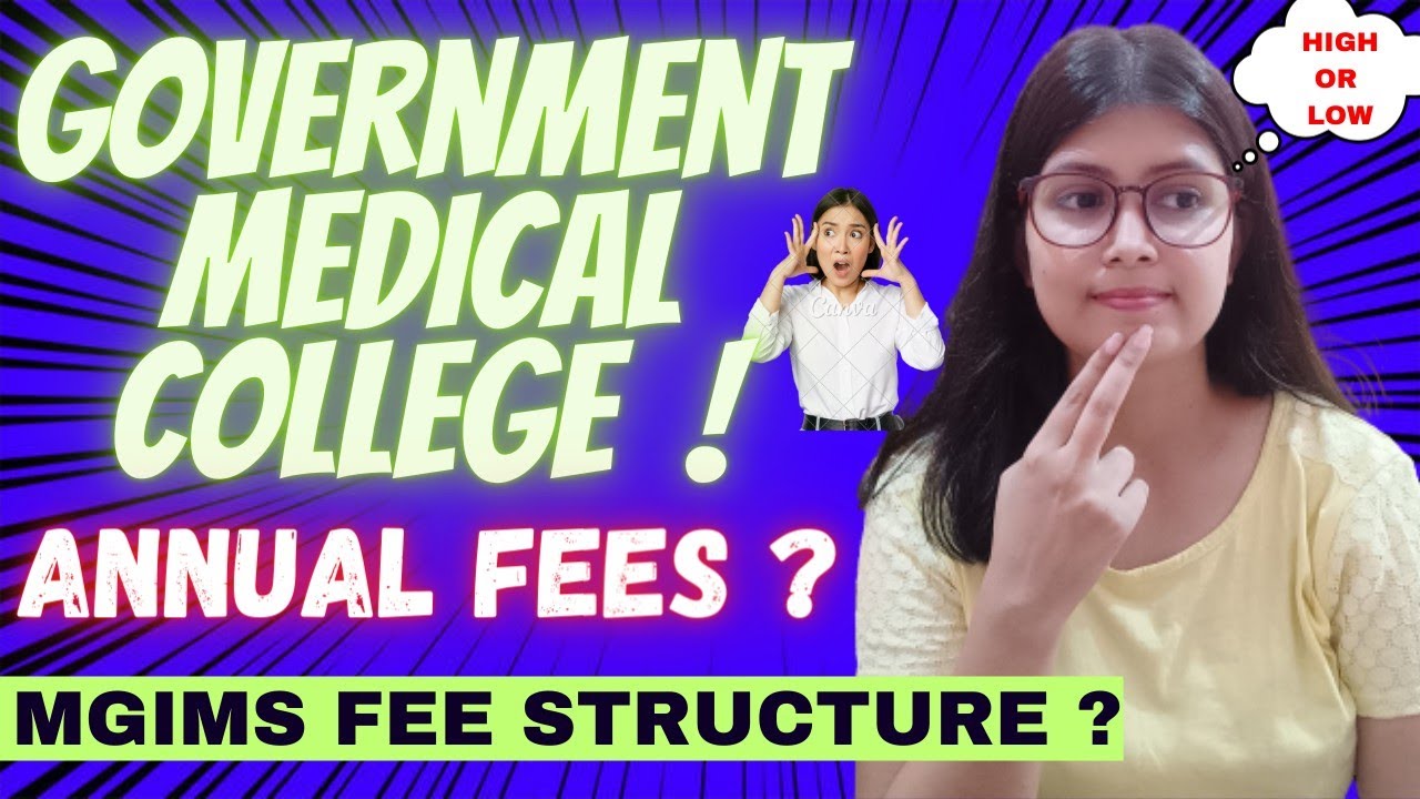 My Medical College🏥 | MGIMS Sevagram fee structure | Government medical College