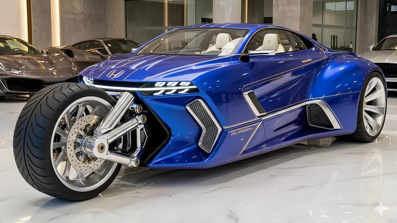 This Blue Honda Gold Wing Looks Unreal – But It’s 100% Real