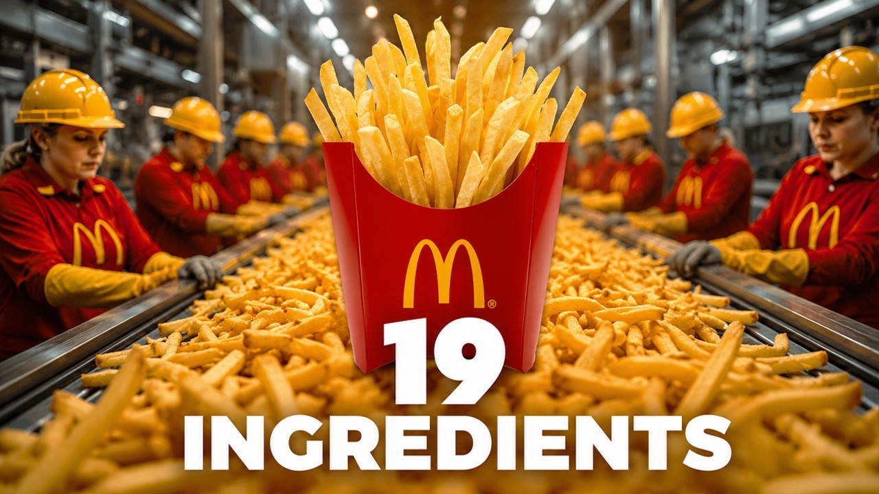 McDonald's Fries are Made with 19 Ingredients!!