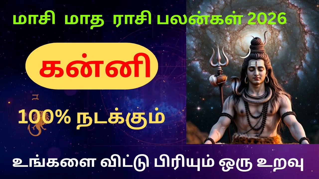 கன்னி - மாசி மாத ராசி பலன்கள் # உங்களை விட்டு பிரியும் ஒரு உறவு # 100% நடக்கும் #astrology #ஜோதிடம் 