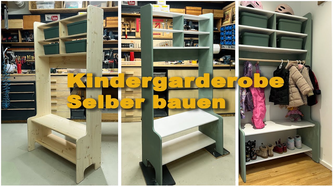 Kindergarderobe unter 100€ zum selber bauen. ★ Ali Der Bastler ★