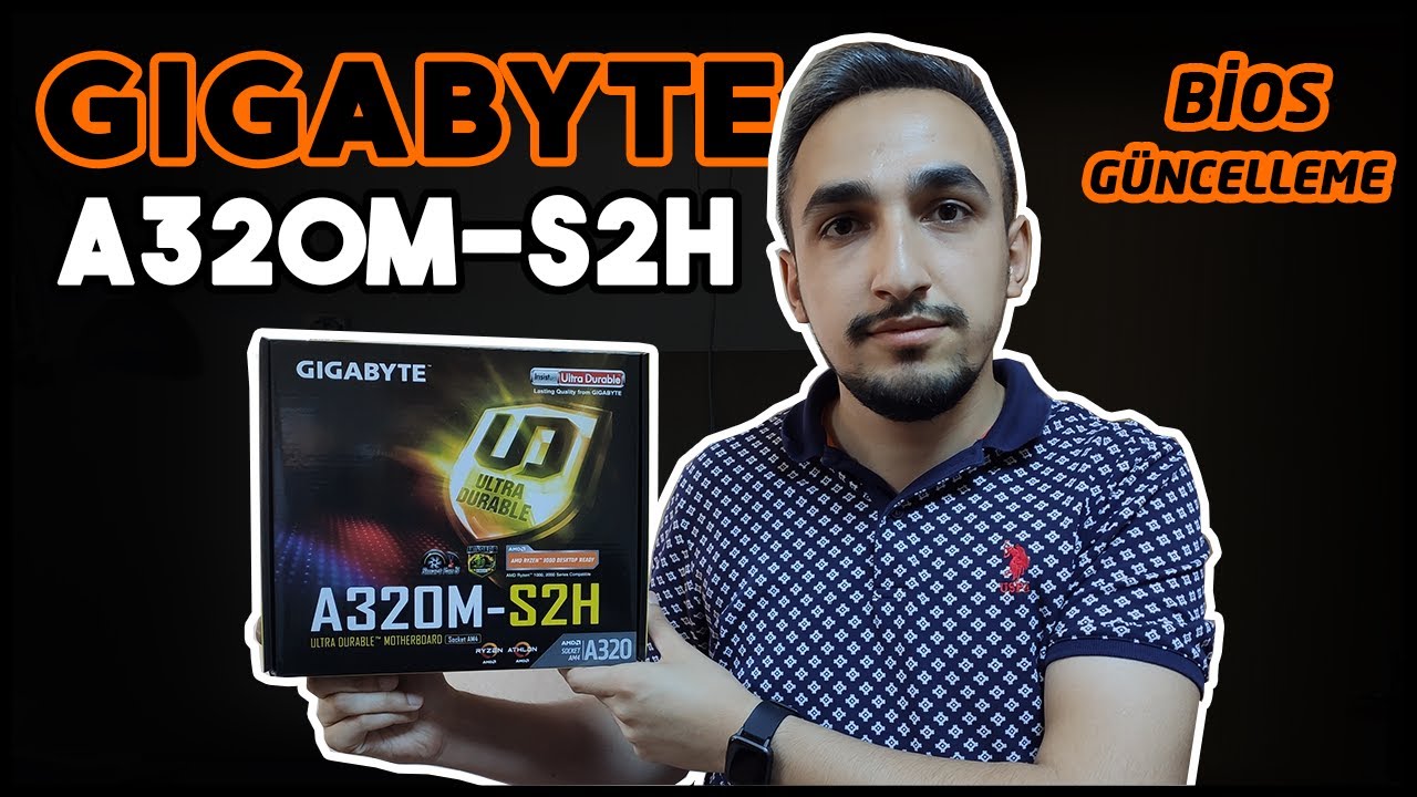 Gigabyte A320M-S2H Bios Güncelleme ve Ram Frekansı Ayarlama