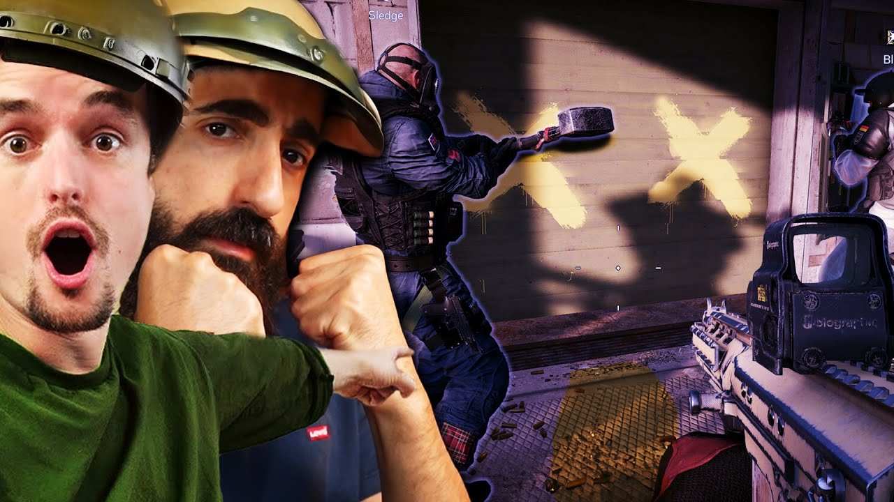 GameMeneer & Morrog spelen voor het eerst Rainbow Six Siege X..