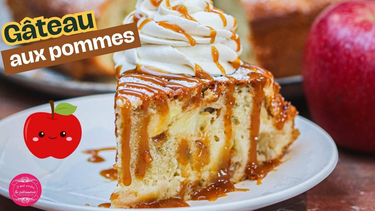 Recette facile : G&Acirc;TEAU AUX POMMES ultra-moelleux 🍎🍏