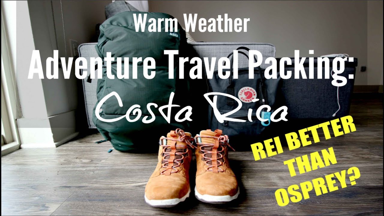 Minimal Travel Packing | New REI Ruckpack 40 L Review