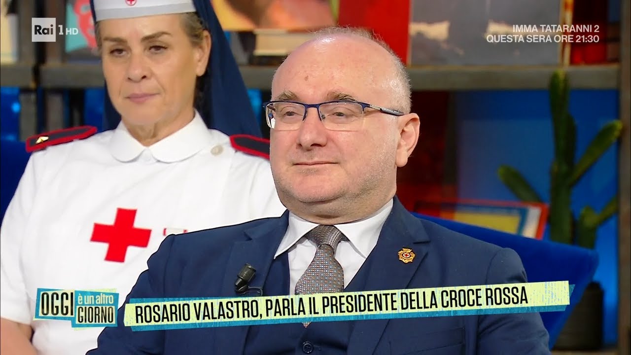 Rosario Valastro, parla il presidente della Croce rossa - Oggi è un altro giorno 09/05/2023