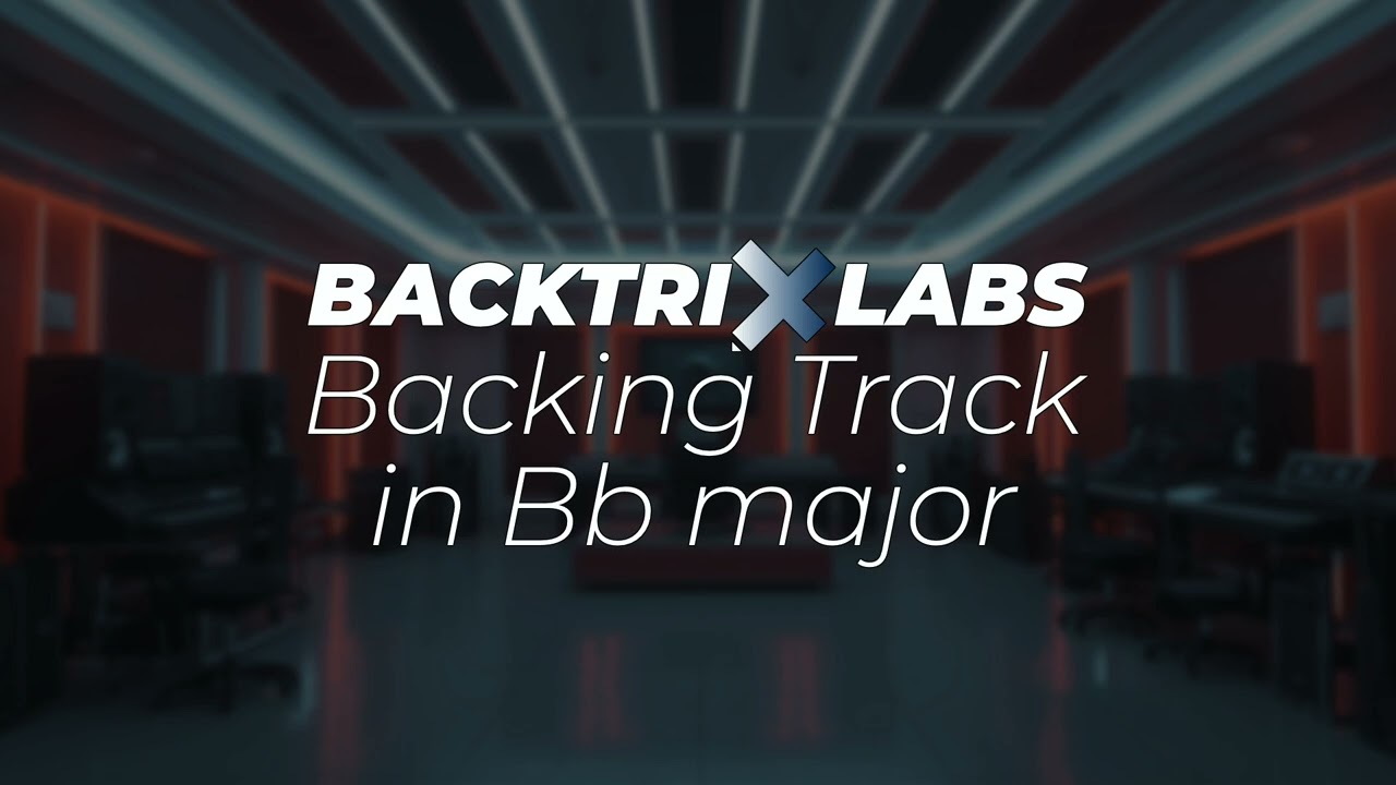 Bb Major Backing Track | Powerful Instrumental Groove | Mid Tempo Practice Jam