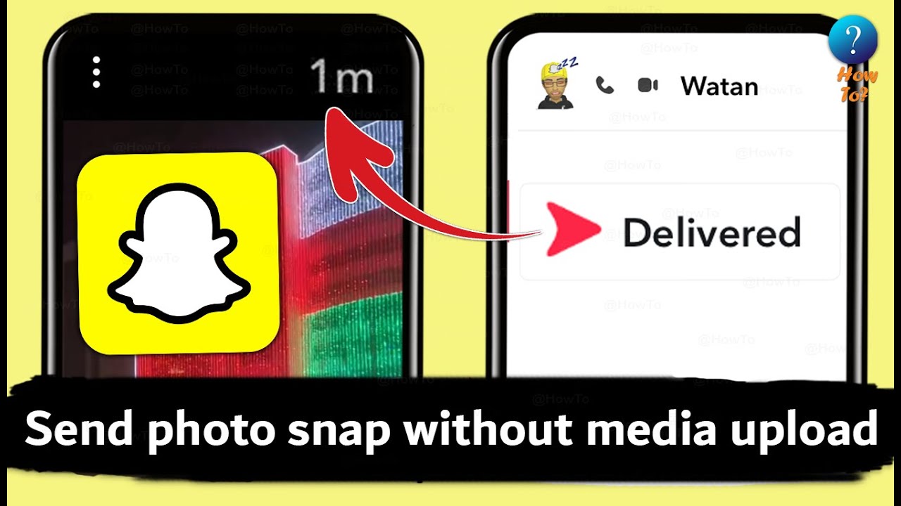 Как отправить фотографию в виде снапа в Snapchat без загрузки медиафайлов &mdash; последнее обновление