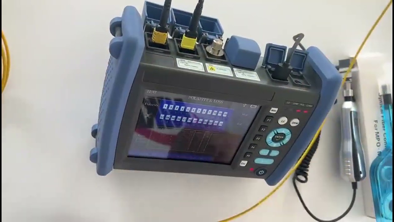 OTDR can still be played like this?#ftth #fiber #factory #china #optical