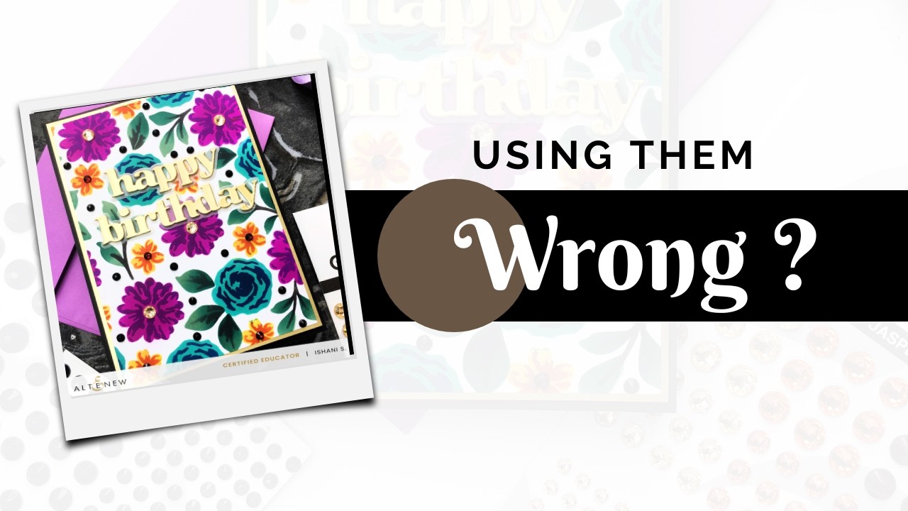 Get More Out of Your Inks & Gems | Jewel Tone Cardmaking Technique