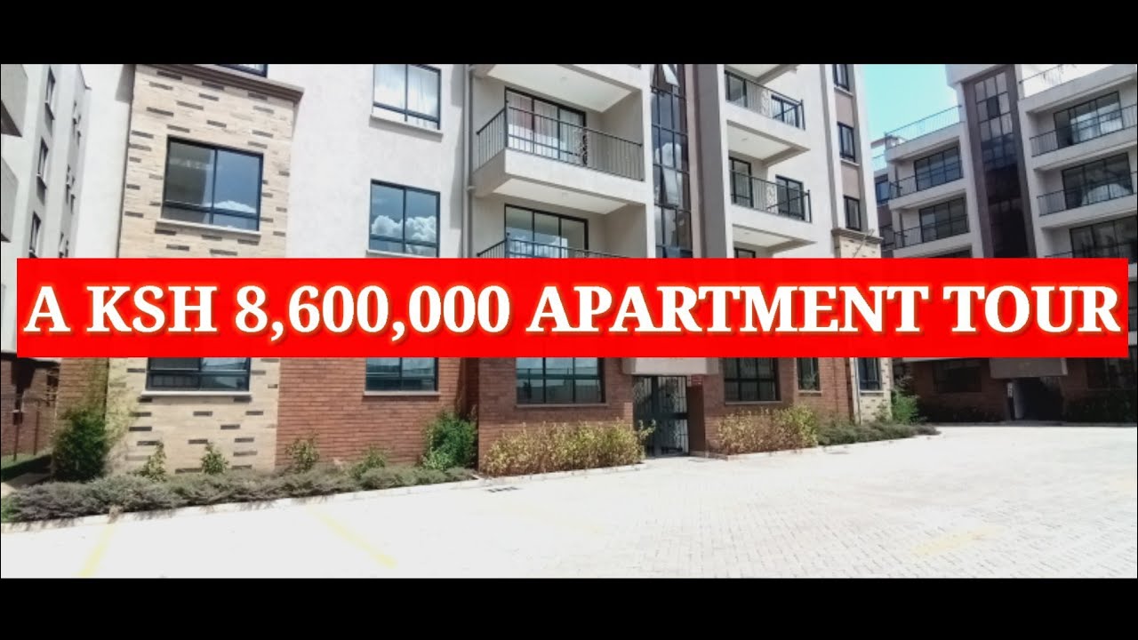 INSIDE A ksh 8.6M  APARTMENT/TOUR/ AFFORDABLE HOMES for sale (part 1)