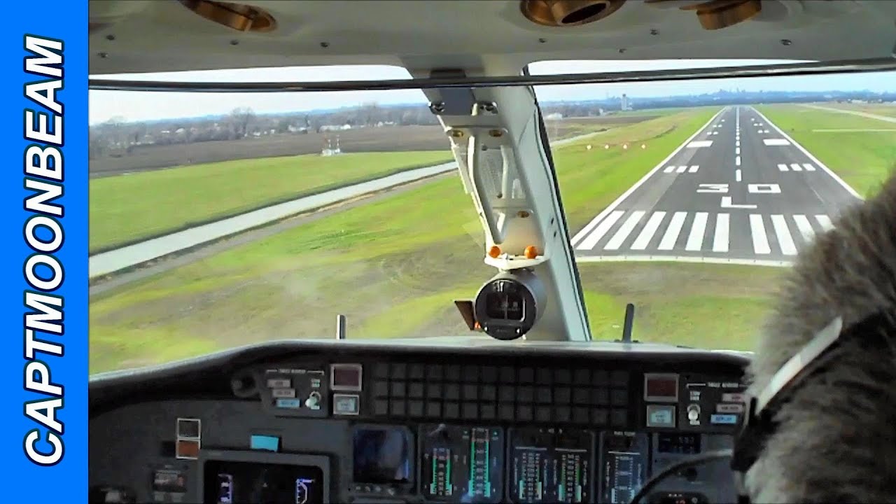 Cessna Citation Encore Takeoff and Landing