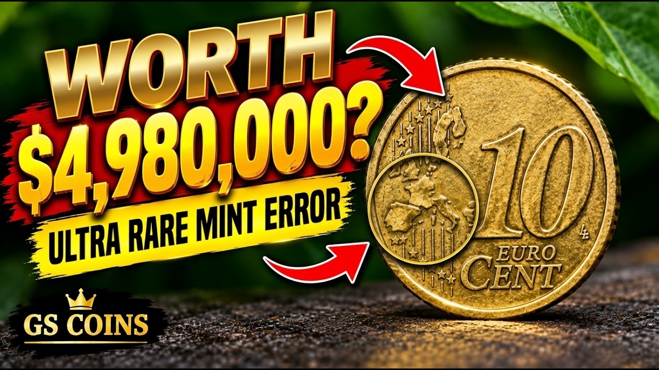 Монета 10 евроцентов, стоящая миллионы? 💰 Редкие монеты в 10 евроцентов, которые стоит проверить ...
