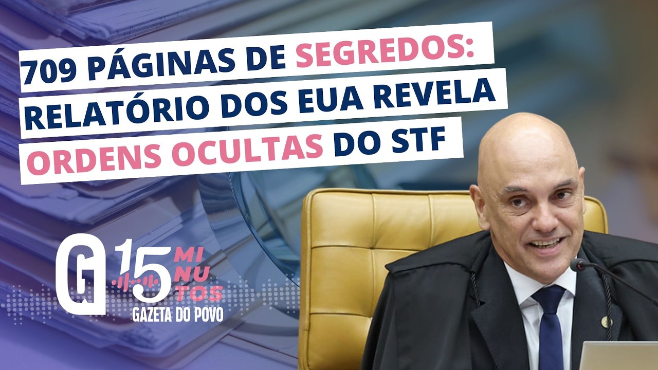 Alerta em Washington: a lei que pode punir ministros do STF por censura | 15 MINUTOS