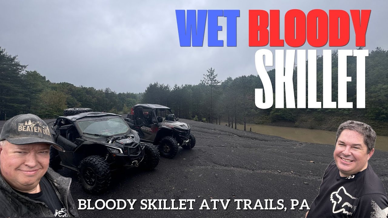 Обзор/поездка на вездеходе Wet Bloody Skillet Trail - DCNR, PA