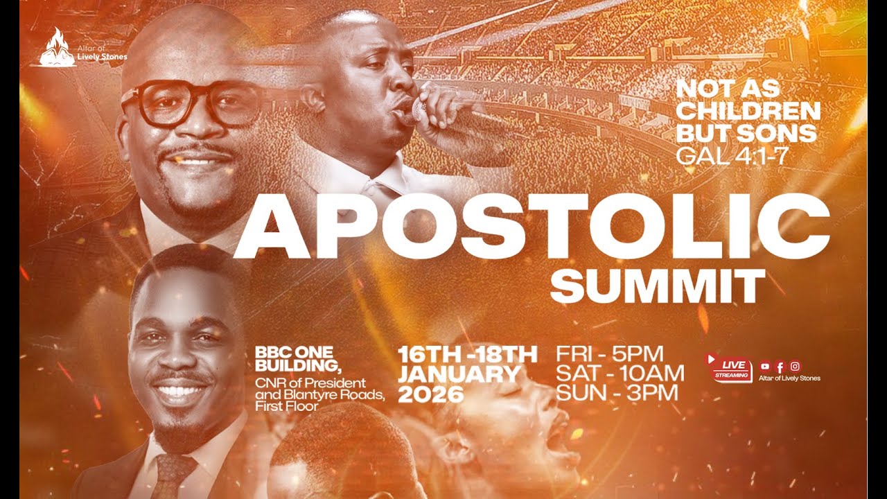 APOSTOLIC SUMMIT || NOT AS CHILDREN BUT AS SONS : DAY 3