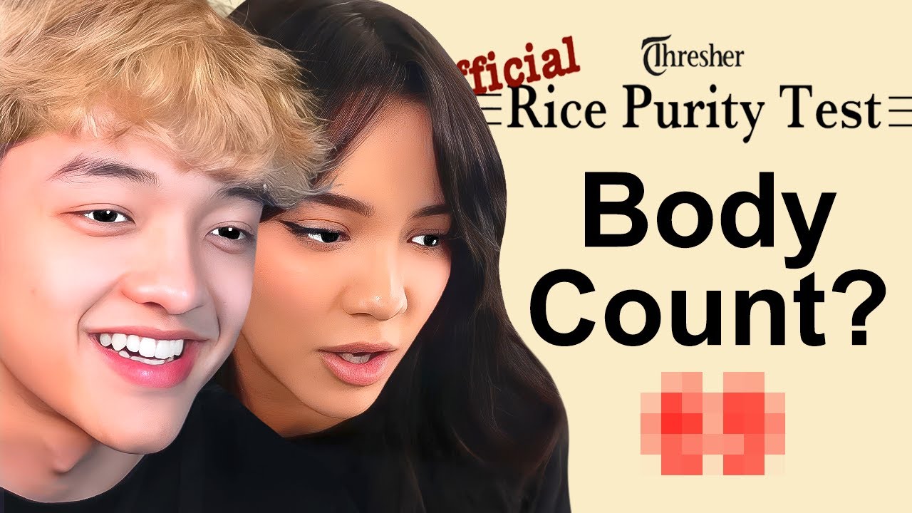 Cinna & JasonTheWeen Take Rice Purity Test..