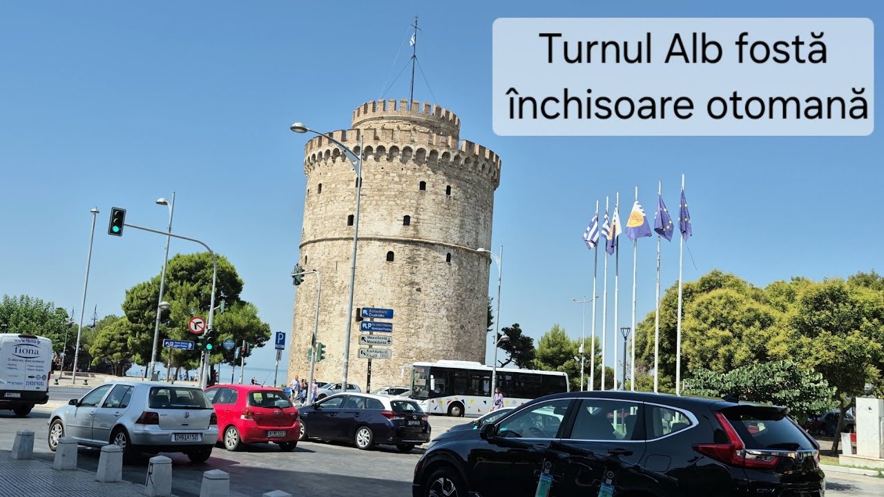 Ce poți vedea in Turnul Alb din Salonic? Fosta închisoare otomana devenita simbol al orașului 
