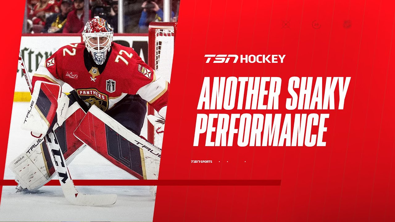 'His timing is a little bit off': Bobrovsky turns in another 'shaky' performance