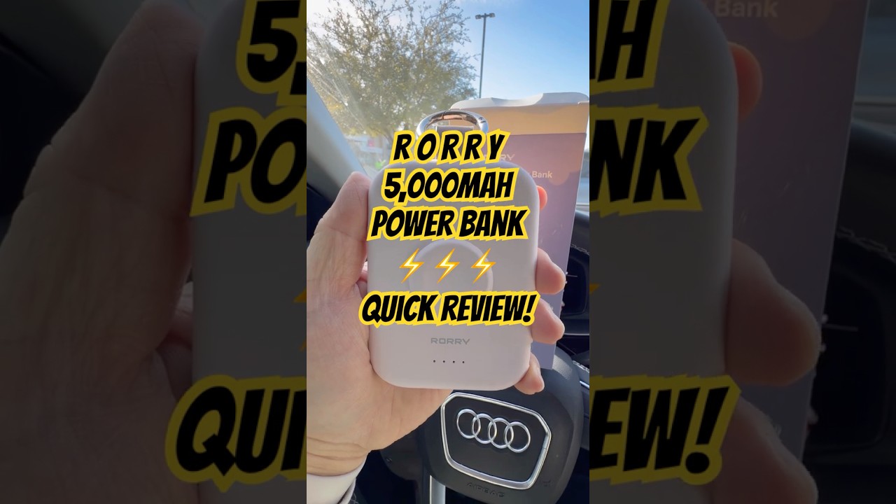 Rorry 5,000mah Power Bank - Quick Review!! ⚡️⚡️⚡️