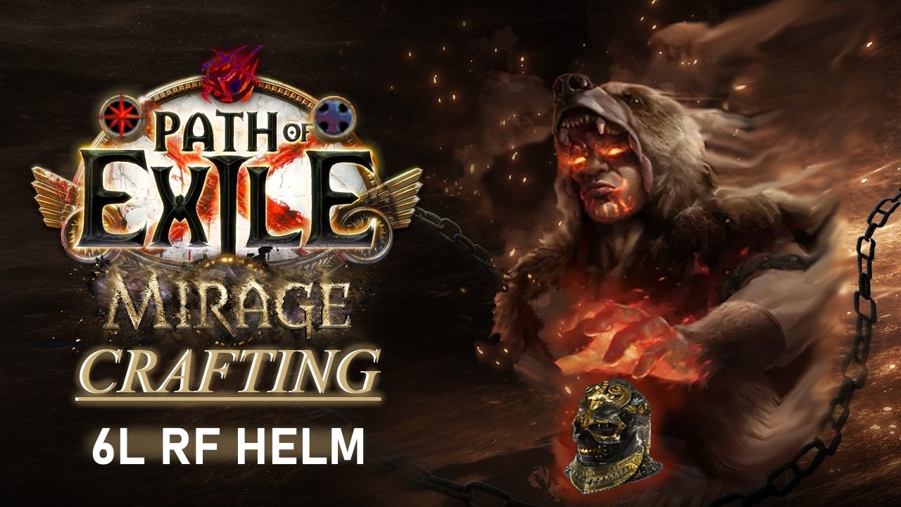 PoE 1 | 3.28 Mirage - 6 Link Helm Craft For Life Stack RF