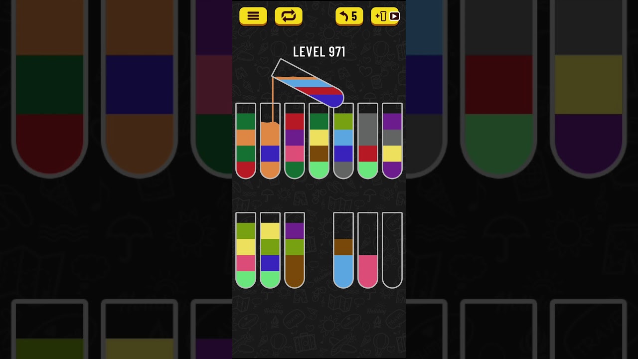 Water Sort Puzzle - level 971