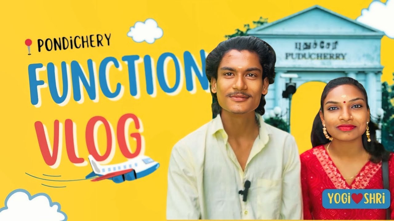 Function-க்கு போறோம்🤩 | 📍PONDICHERRY | Varunmathi | #vlog #tamil #youtube #trending 