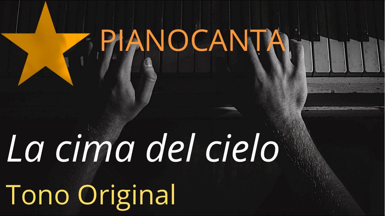 Ricardo Montaner - La cima del cielo (TONO ORIGINAL)