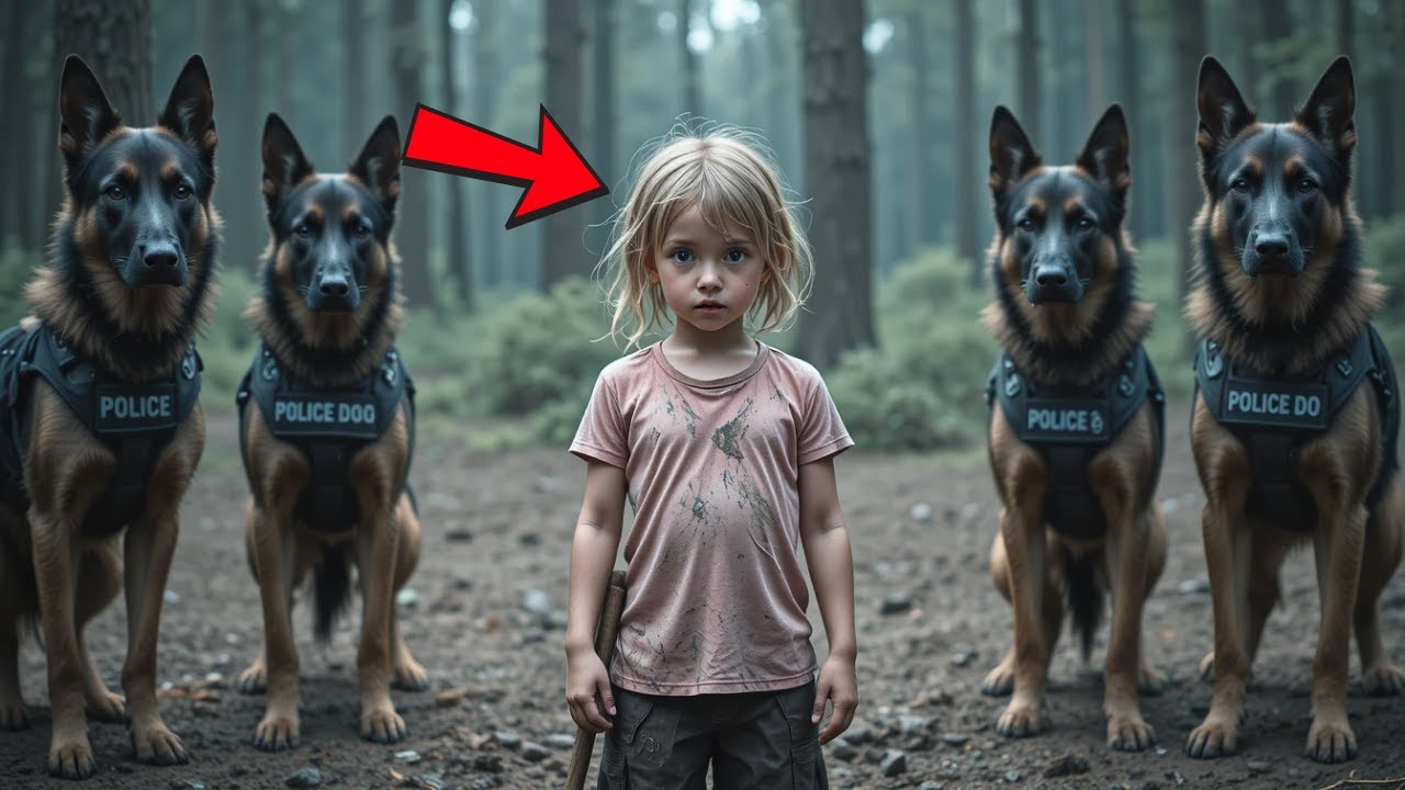 A Little Girl Saved 4 Police Dog Puppies, Years Later You Won’t Believe How They Returned The Favor!