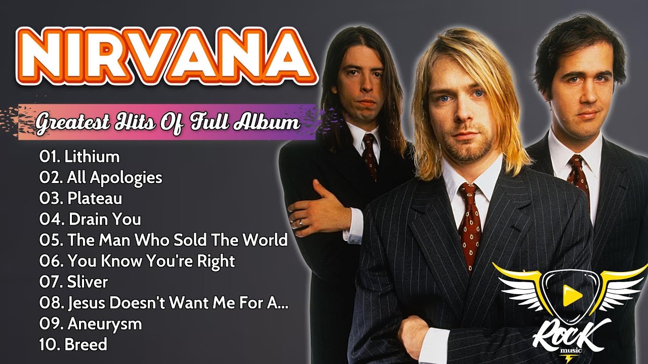 Nirvana Greatest Hits Full Album - Relive the Classic Rock Sound of the 80s and 90s