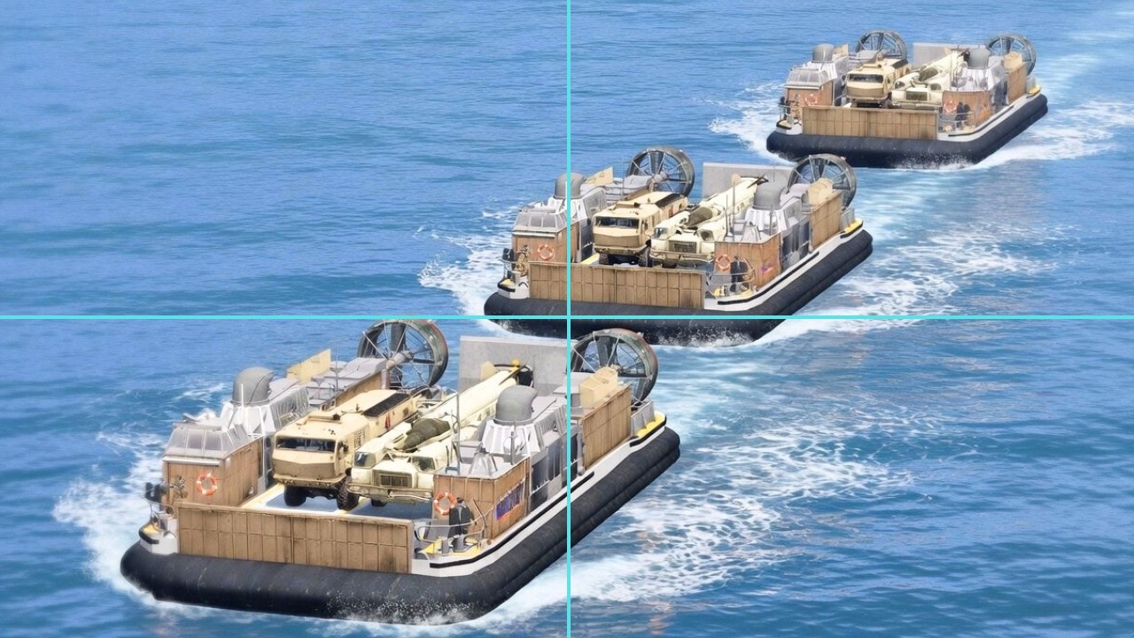 Russian Amphibious Landing Ship Approaching Coast Obliterated by Missile