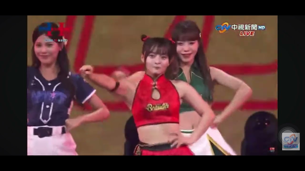 國慶晚會台灣啦啦隊演出