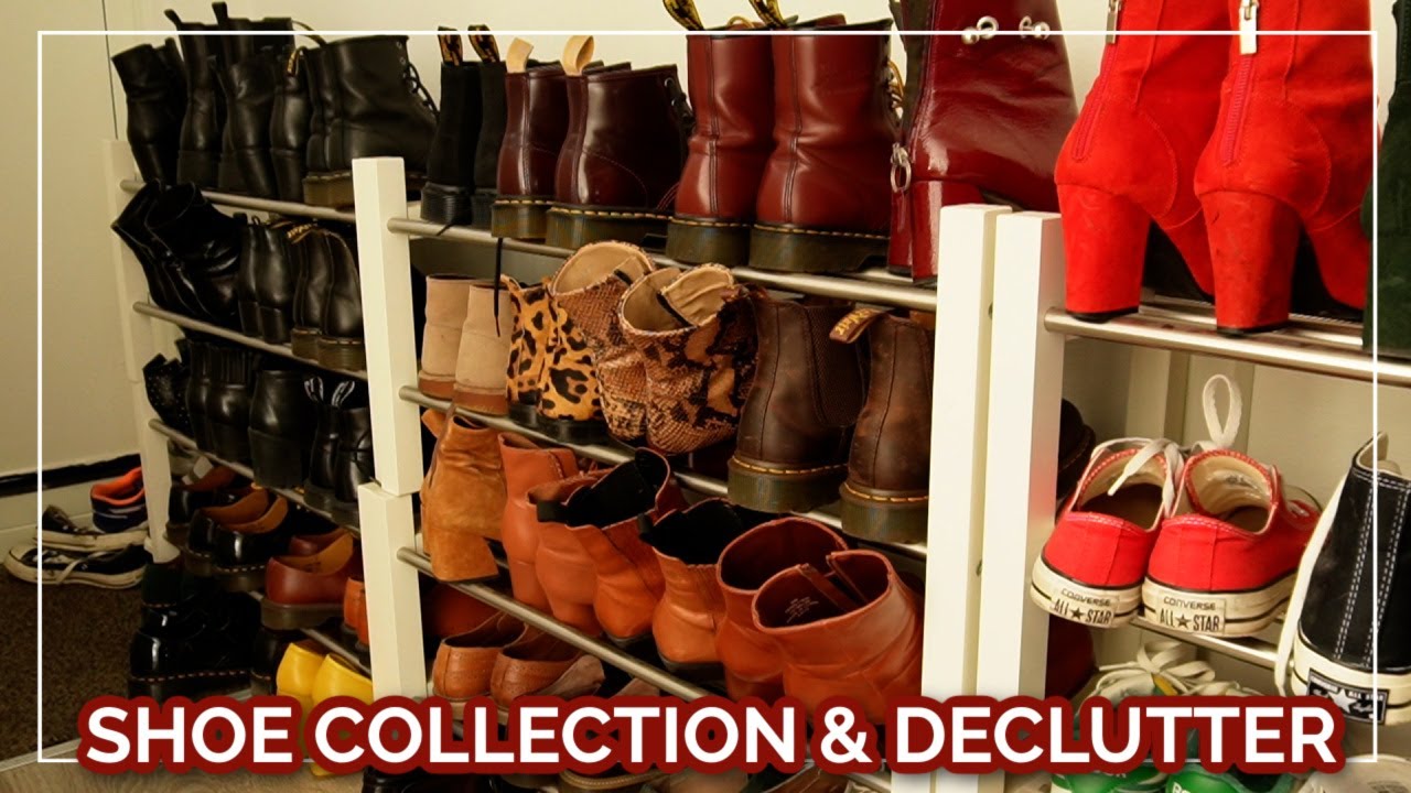 SHOE COLLECTION & DECLUTTER 2024 // Sorting through my boots, loafers, sneakers, sandals & heels