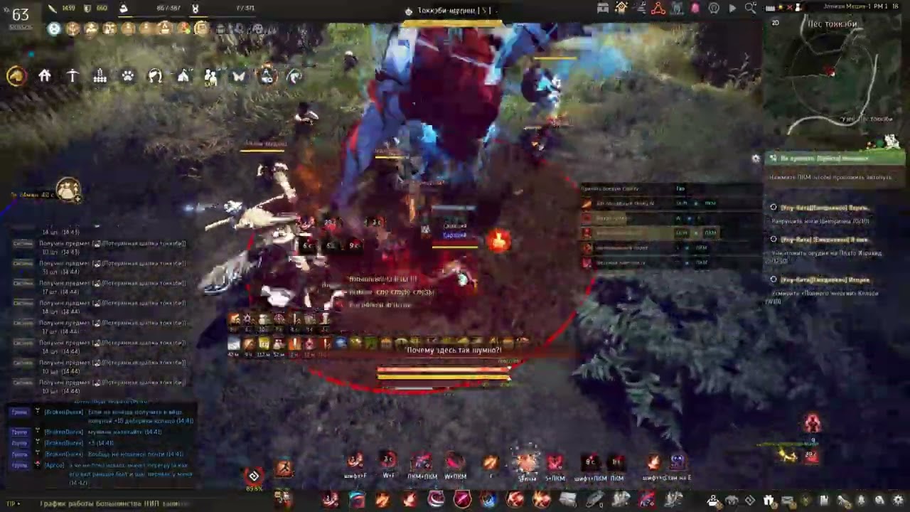 Black Desert лес Токкэби