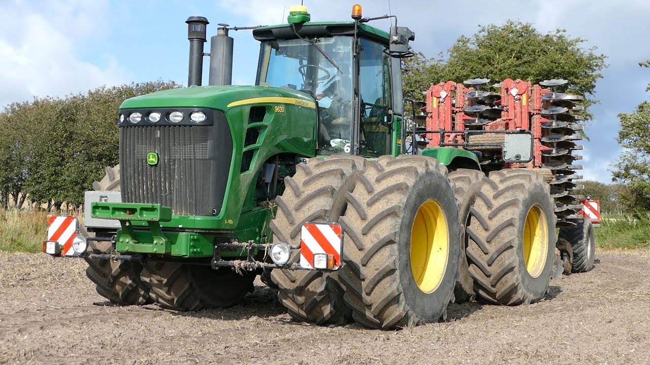 John Deere 9630 Going Deep in The Soil w/ 12-Meter Horsch Joker RT | Pure Power | DK Agri