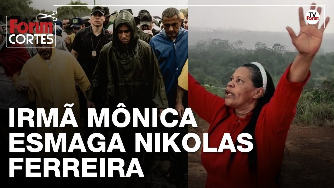 Irmã Mônica esmaga Nikolas Ferreira
