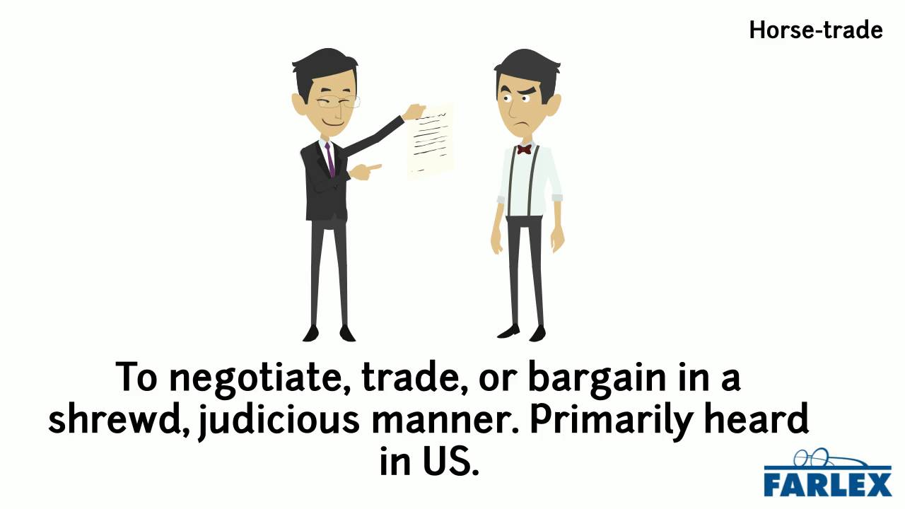 horse-trade