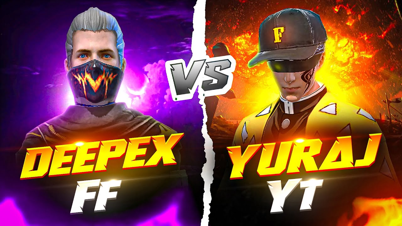 DEEPEX FF 🇮🇳📲 Vs YURAJ YT 🇳🇵🖥️  1Vs1 Most Demanded & Awaited Match ☠️🗿