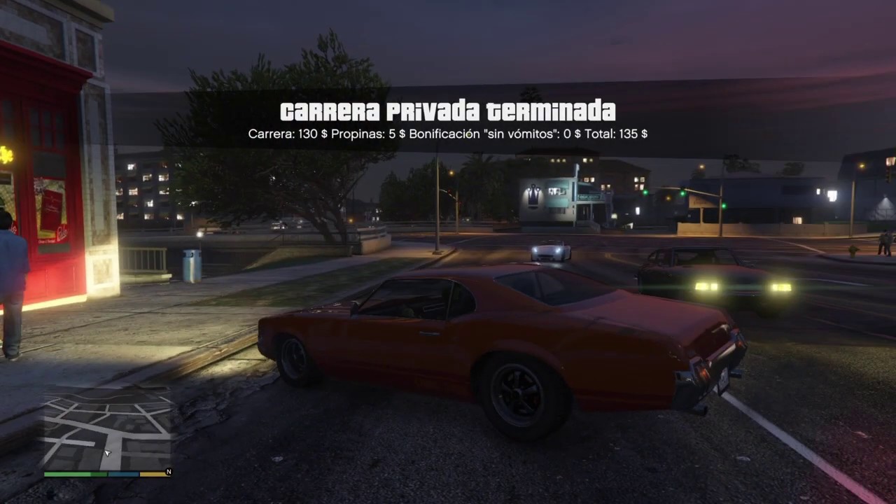 Logro/Trofeo   {Guerra y paz a la carrera}   GTA V