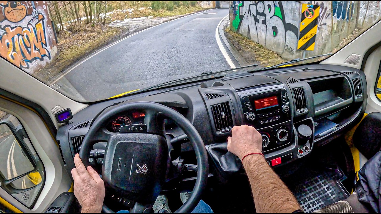 2017 Peugeot Boxer 410,000 km | 2.2 HDi 130 HP | POV Test Drive #2710 | Joe Black