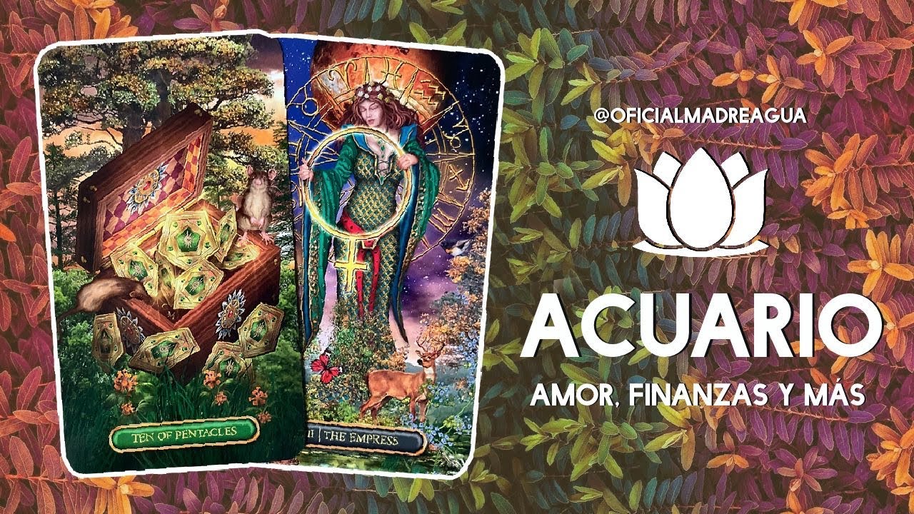 ACUARIO ♒ NO QUIERE DEJARTE IR NO TE SUELTA Y TE LO DIR&Aacute; 😱😥❤️&zwj;🔥 AMOR Y M&Aacute;S!